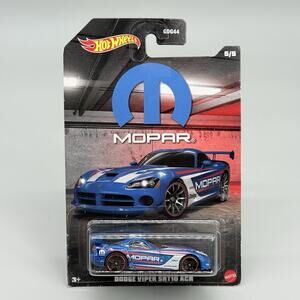 Hot Wheels Mopar Series Dodge Viper SRT 10 ACR Diecast 1/64 Car 5/5